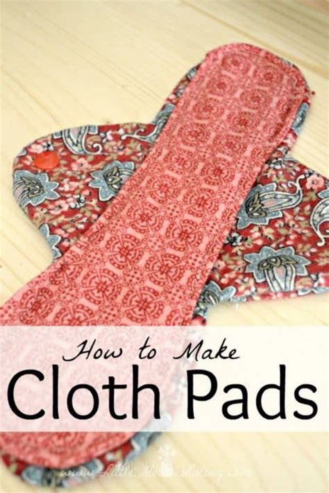 Printable Cloth Pad Pattern